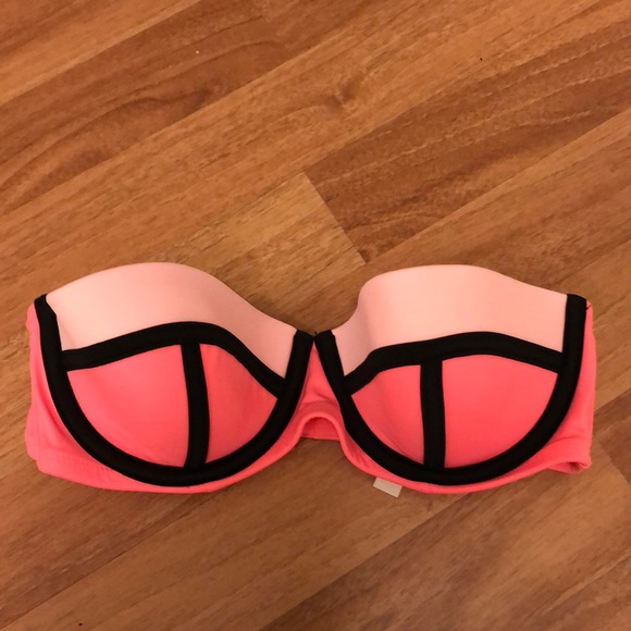 VS Colorblock pink bikini top- NEVER WORN!! - Picture 3 of 3